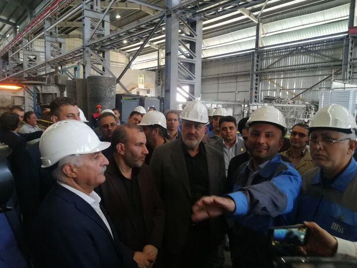 ۱۱۳ هزار میلیارد ریال طرح صنعتی با حضور وزیر صمت در کرمانشاه افتتاح شد ۱۱۳ هزار میلیارد ریال طرح صنعتی با حضور وزیر صمت در کرمانشاه افتتاح شد