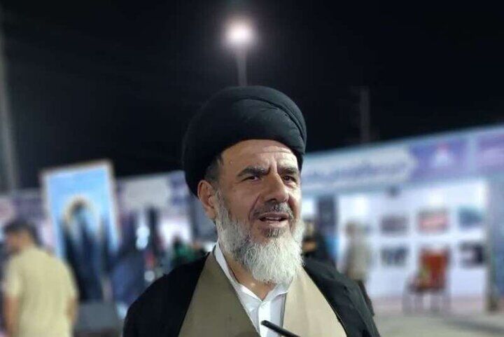 بخش فرهنگی در مرز شلمچه فعالیت بسیار خوبی برای زوار دارد بخش فرهنگی در مرز شلمچه فعالیت بسیار خوبی برای زوار دارد