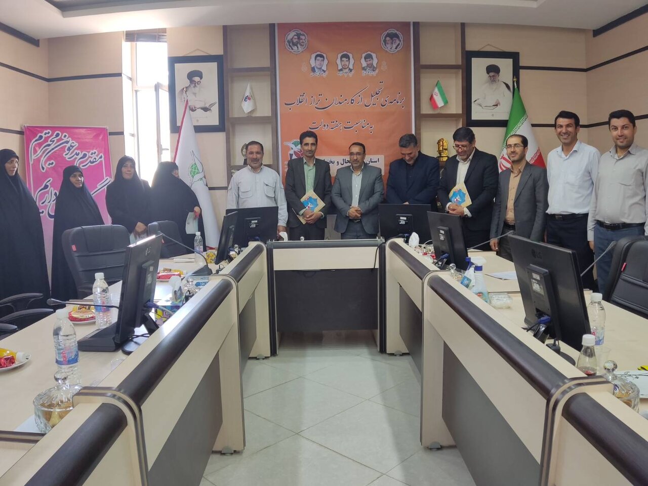 تجدید میثاق مسئولین بنیاد شهید چهارمحال و بختیاری با شهدا