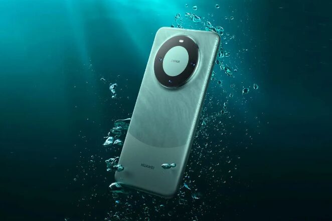 هواوی میت ۶۰ پرو با سه حفره در بالای نمایشگر رونمایی شد