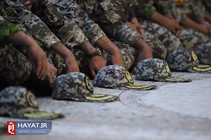 مراسم تجدید میثاق فرماندهان و کارکنان نیروی پدافند هوایی ارتش با آرمانهای امام خمینی (ره)