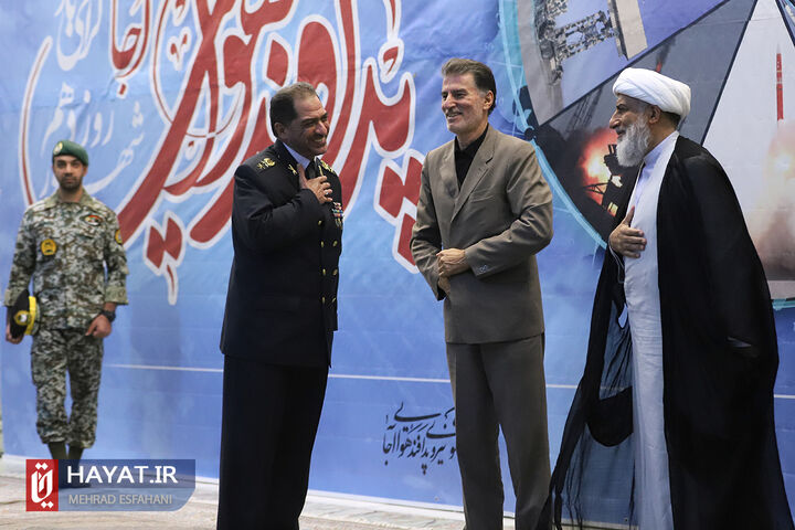 مراسم تجدید میثاق فرماندهان و کارکنان نیروی پدافند هوایی ارتش با آرمانهای امام خمینی (ره)