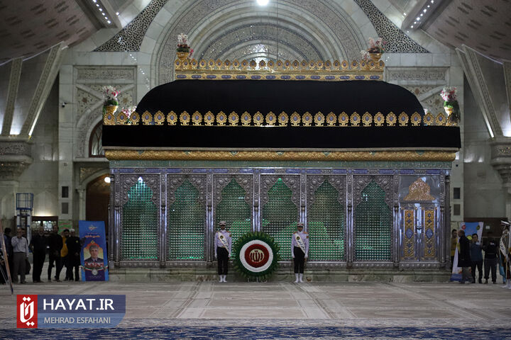 مراسم تجدید میثاق فرماندهان و کارکنان نیروی پدافند هوایی ارتش با آرمانهای امام خمینی (ره)