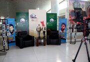 موکب شهدای شهرستان‌های استان تهران "عمود صفر" در فرودگاه بین‌المللی امام خمینی(ره)مستقر شد