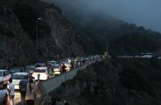 ترافیک آزادراه تهران - شمال سنگین شد