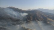پارک ملی «سالوک» خراسان‌ شمالی دچار آتش‌سوزی شد
