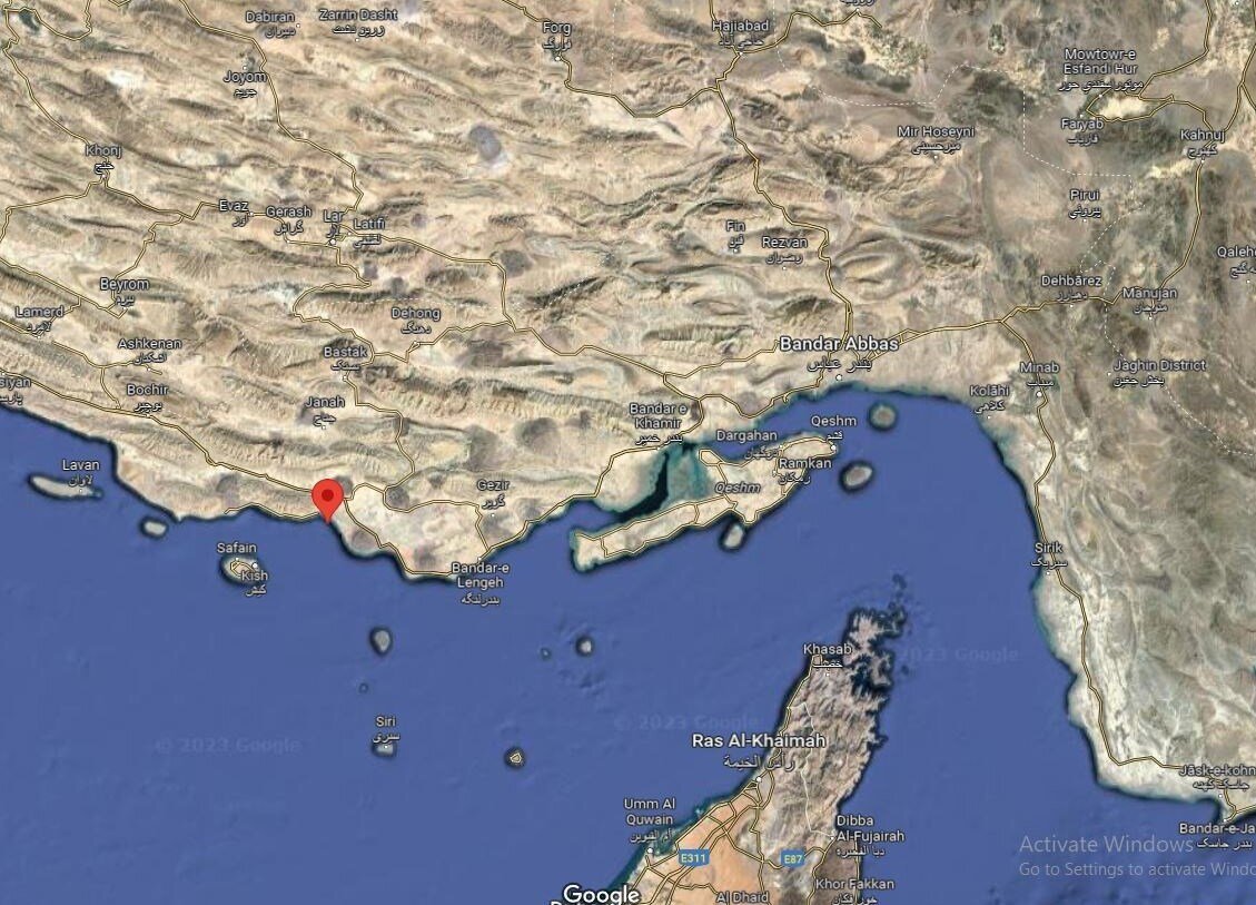 زلزله ۴.۶ ریشتری بندر چارک هرمزگان را لرزاند