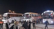 آخرین وضعیت مرز مهران؛موج بازگشت سرعت گرفت/اتوبوس‌ها به‌خط شدند