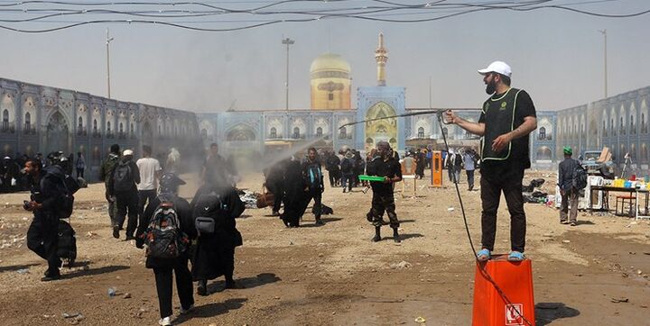 گرمازدگی بیش از ۳۰ هزار نفر در مرز مهران گرمازدگی بیش از ۳۰ هزار نفر در مرز مهران