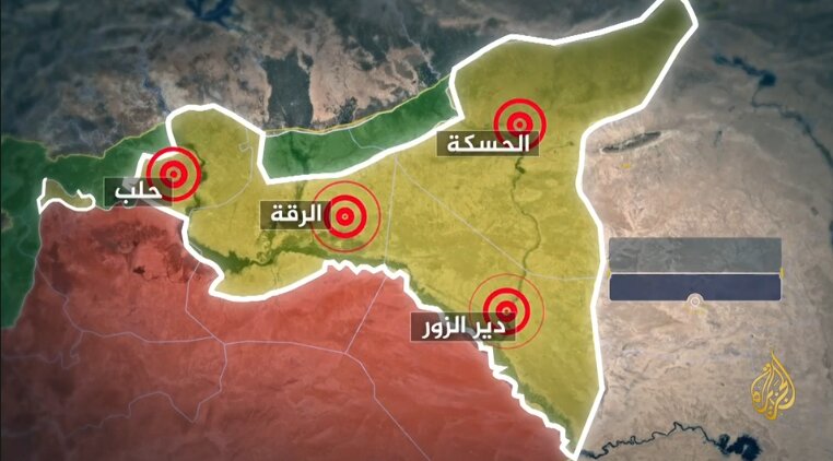 کُردهای متحد آمریکا دنبال پس گرفتن مناطق از دست داده در شرق سوریه