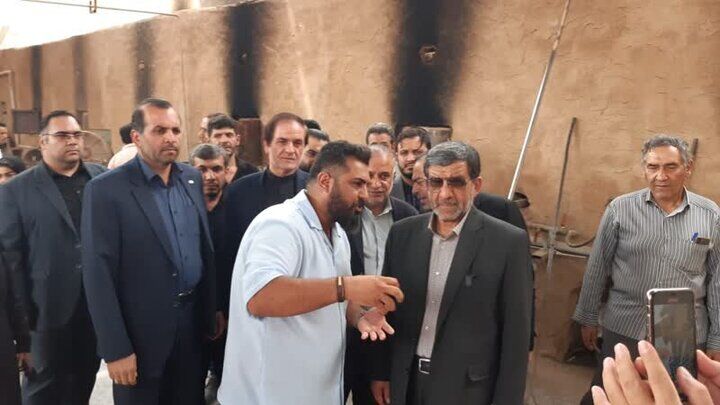 ضرغامی جهت بررسی ابنیه تاریخی و وضعیت گردشگری به ورامین سفر کرد ضرغامی جهت بررسی ابنیه تاریخی و وضعیت گردشگری به ورامین سفر کرد