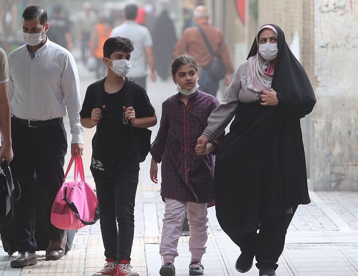 هوای ۲ شهر خوزستان در وضعیت قرمز قرار گرفت هوای ۲ شهر خوزستان در وضعیت قرمز قرار گرفت