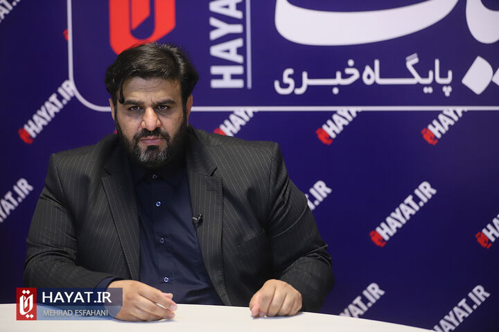 حضور حمید مجیدی مهر، رئیس مرکز امور قرآنی سازمان اوقاف در پایگاه خبری حیات
