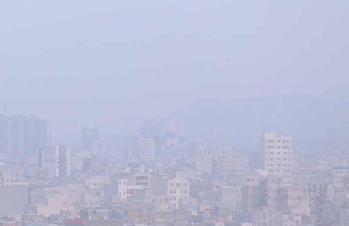 هوای پایتخت برای گروه های حساس ناسالم شد هوای پایتخت برای گروه های حساس ناسالم شد