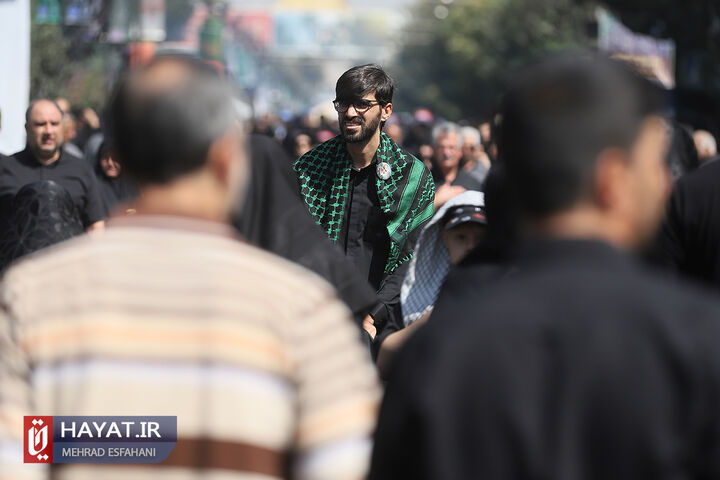 مراسم راهپیمایی جاماندگان اربعین حسینی (ع)  در تهران