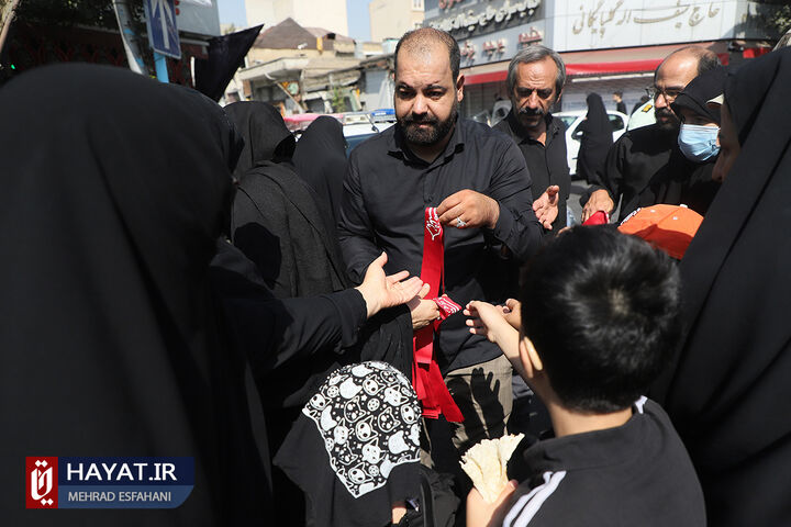 مراسم راهپیمایی جاماندگان اربعین حسینی (ع)  در تهران