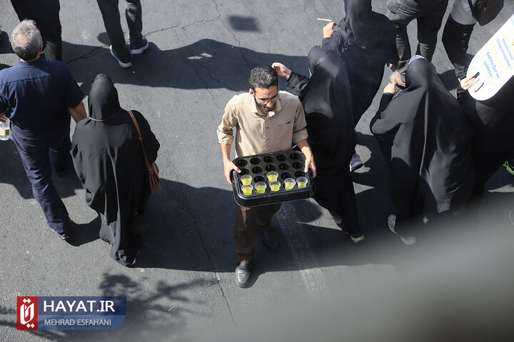 مراسم راهپیمایی جاماندگان اربعین حسینی (ع)  در تهران