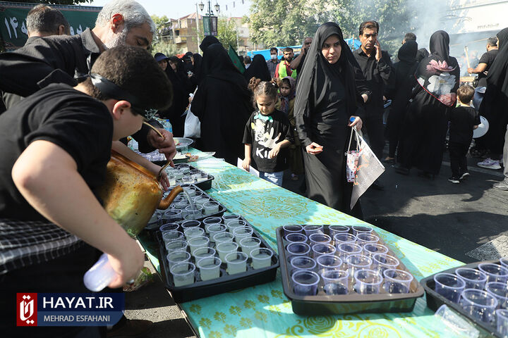 مراسم راهپیمایی جاماندگان اربعین حسینی (ع)  در تهران