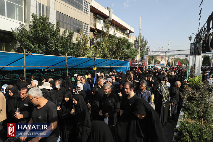 مراسم راهپیمایی جاماندگان اربعین حسینی (ع)  در تهران