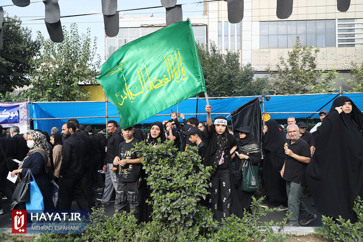 مراسم راهپیمایی جاماندگان اربعین حسینی (ع)  در تهران