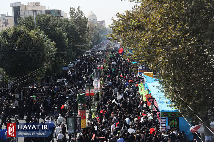 مراسم راهپیمایی جاماندگان اربعین حسینی (ع)  در تهران