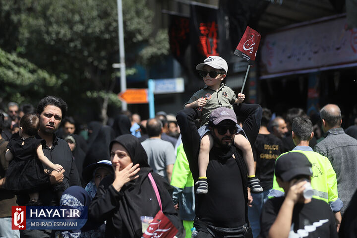 مراسم راهپیمایی جاماندگان اربعین حسینی (ع)  در تهران