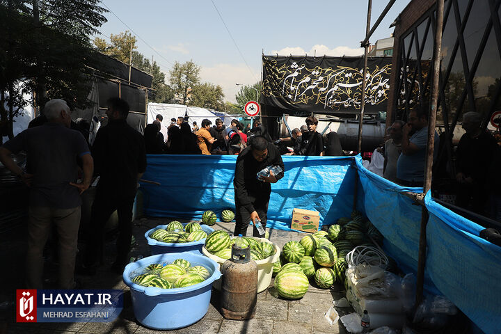 مراسم راهپیمایی جاماندگان اربعین حسینی (ع)  در تهران