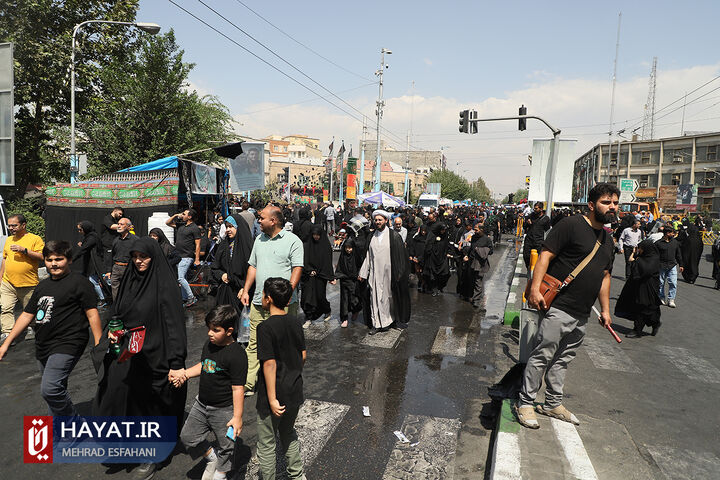 مراسم راهپیمایی جاماندگان اربعین حسینی (ع)  در تهران