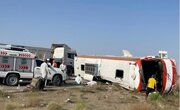 توضیحات دادستان همدان در باره حادثه آتش سوزی اتوبوس مقصد مهران