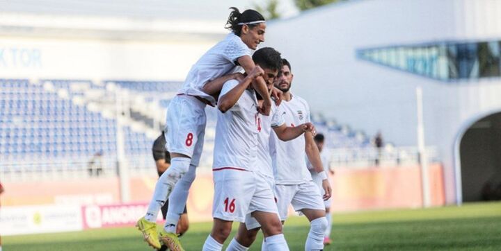 برتری ایران مقابل افغانستان در نیمه اول برتری ایران مقابل افغانستان در نیمه اول