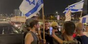 راننده زیرگیر در تظاهرات مخالفان نتانیاهو آزاد شد