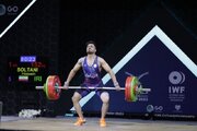 وزنه‌بردار ایران در قهرمانی جهان اوت کرد