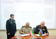 امضای سند نهایی سومین نشست کمیسیون مشترک همکاریهای نظامی و دفاعی ایران و آذربایجان