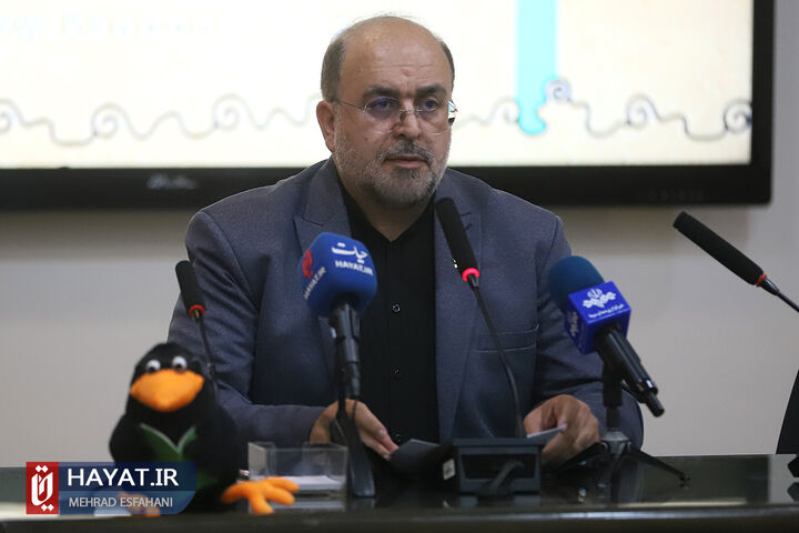 آیین رونمایی از پوستر بیست و پنجمین جشنواره بین المللی قصه گویی