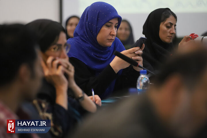 آیین رونمایی از پوستر بیست و پنجمین جشنواره بین المللی قصه گویی