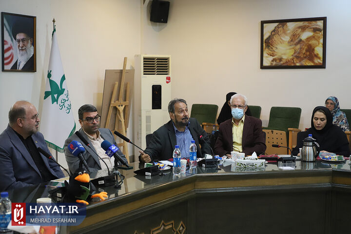 آیین رونمایی از پوستر بیست و پنجمین جشنواره بین المللی قصه گویی