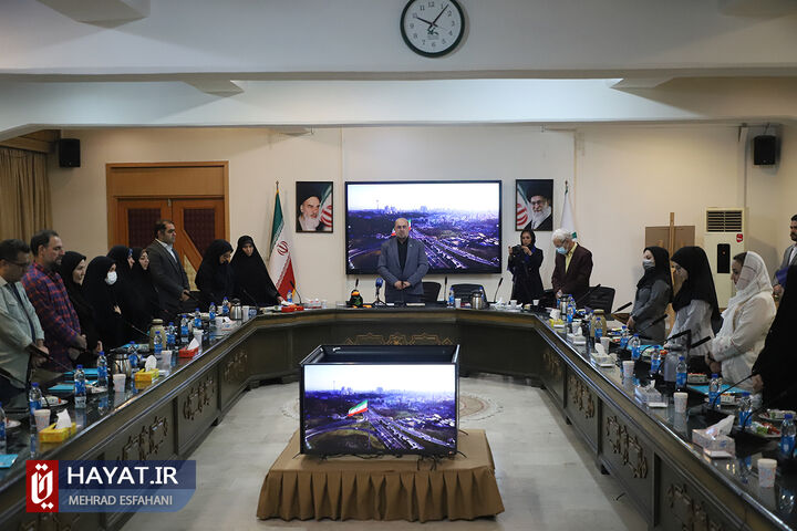 آیین رونمایی از پوستر بیست و پنجمین جشنواره بین المللی قصه گویی