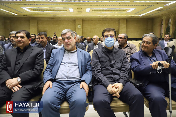 مراسم ترحیم والده مسعود زریبافان