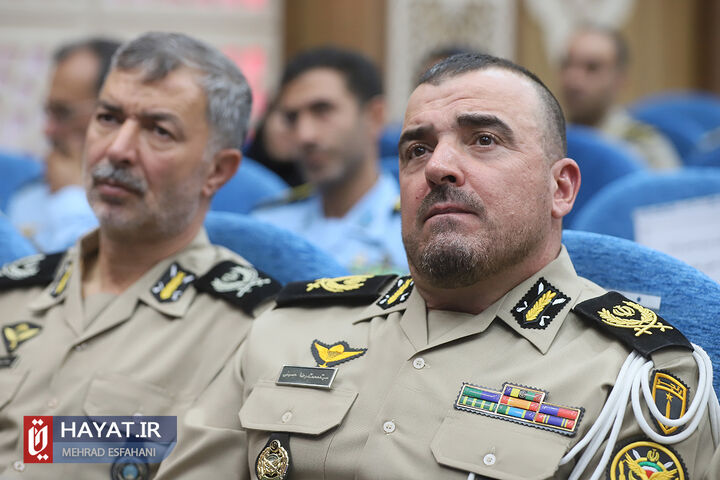 مراسم معارفه رؤسای جدید هیات ۴۹ گانه ورزشی ارتش