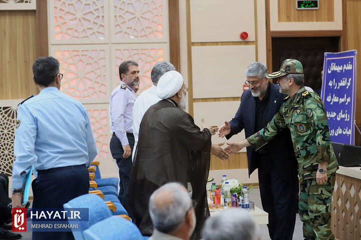 مراسم معارفه رؤسای جدید هیات ۴۹ گانه ورزشی ارتش