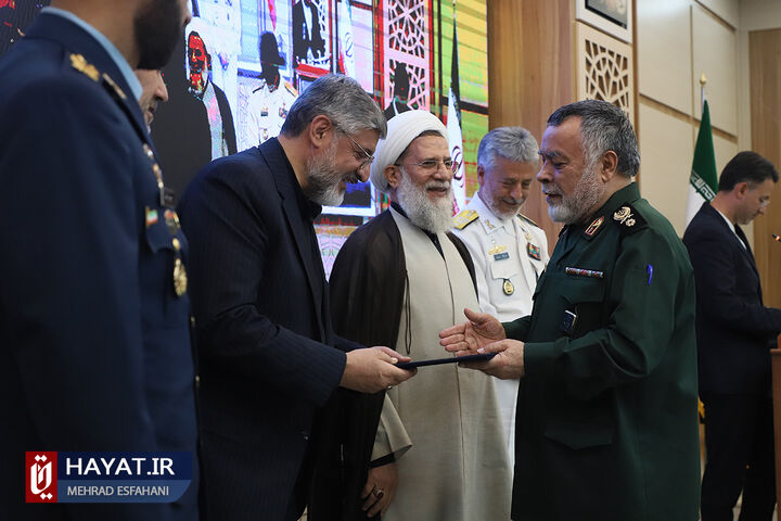 مراسم معارفه رؤسای جدید هیات ۴۹ گانه ورزشی ارتش