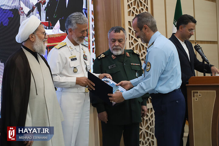 مراسم معارفه رؤسای جدید هیات ۴۹ گانه ورزشی ارتش
