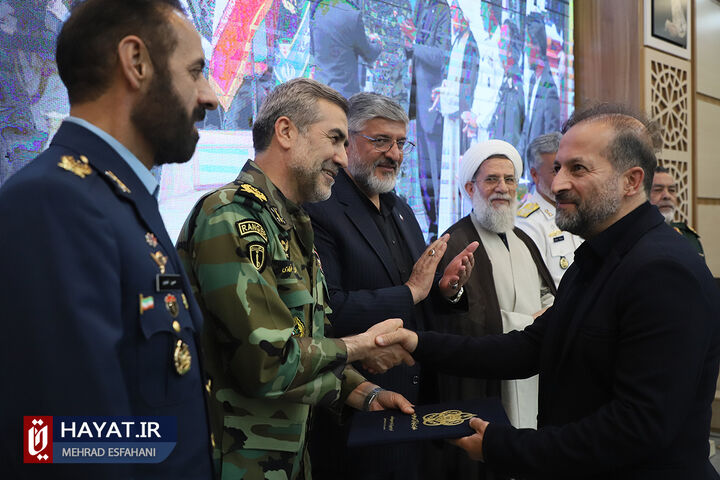 مراسم معارفه رؤسای جدید هیات ۴۹ گانه ورزشی ارتش