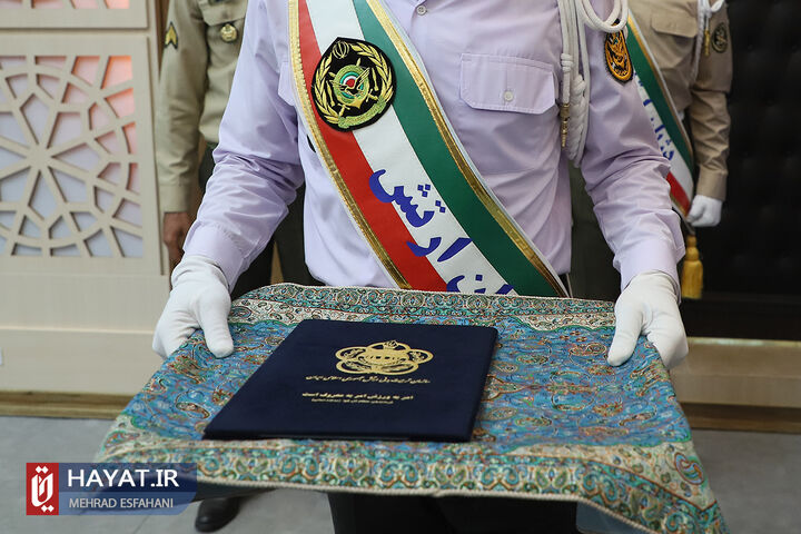 مراسم معارفه رؤسای جدید هیات ۴۹ گانه ورزشی ارتش