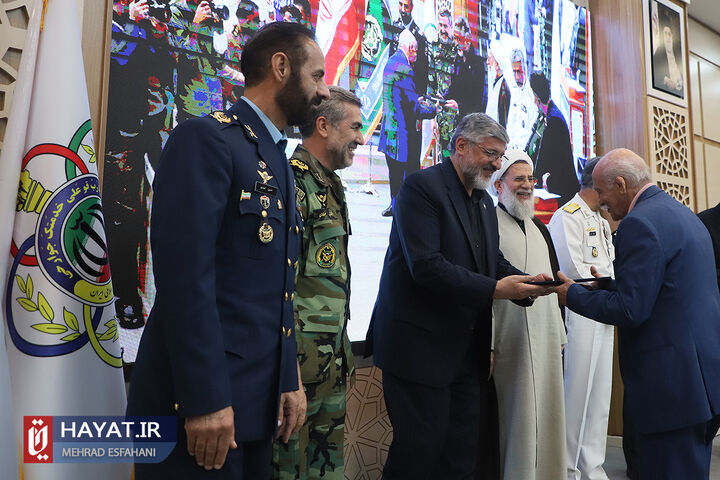 مراسم معارفه رؤسای جدید هیات ۴۹ گانه ورزشی ارتش