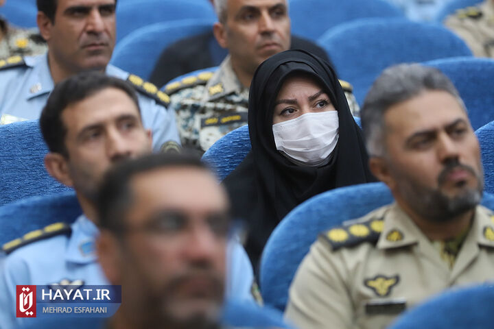 مراسم معارفه رؤسای جدید هیات ۴۹ گانه ورزشی ارتش