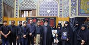 رئیس جمهور با خانواده شهدای امنیت مشهد دیدار کرد