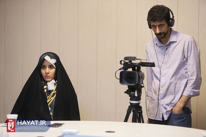 حضور معاون سلامت و توانمند سازی اجتماعی بنیاد شهید در پایگاه خبری حیات