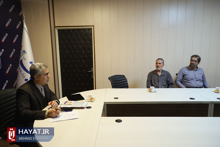 حضور معاون سلامت و توانمند سازی اجتماعی بنیاد شهید در پایگاه خبری حیات