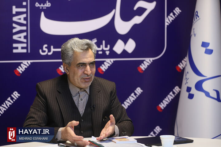 حضور معاون سلامت و توانمند سازی اجتماعی بنیاد شهید در پایگاه خبری حیات